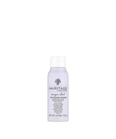 Hairitage Texturizing Powder - Volumizing + Texturizing - Odorless + Colorless - Adds Texture to Any Hair Styles - Weightless Formula - For Hair Types 1A-3C - Vegan