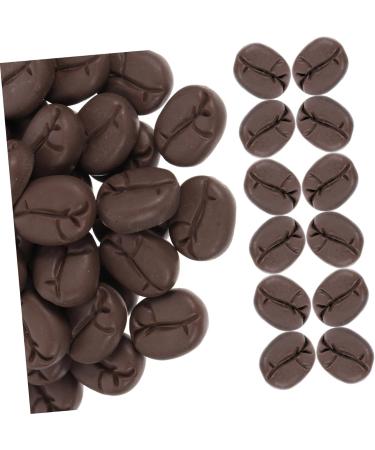 Toyvian 150 Pcs Simulated Coffee Beans Coffee Bar Decorations Plant Food Realistic Food Kitchen Photo Prop Toy Food for Kids Kitchen Kids Toys Child Artificial Decorative Material Resin - Buy Online on GoSupps.com