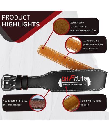 Buy Ie Fitlife Weight Lifting Belt - Premium Fitness & Powerlifting Belt for Men & Women | Strength Training Accessories - International Shipping Available - Buy Online on GoSupps.com