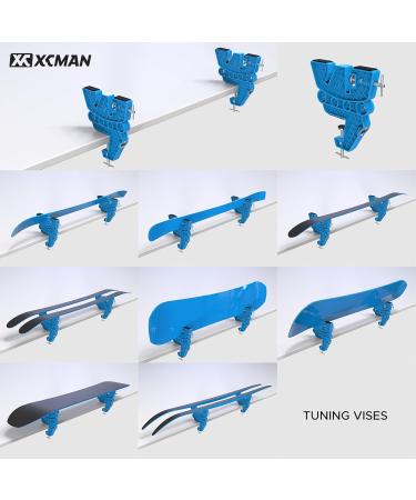 XCMAN Ski & Snowboard Voice Tool Set - Non-Slip Vice Handle for Tuning Growth & Repairs | Ultimate Horizontal & Vertical Work Position - Buy Online on GoSupps.com