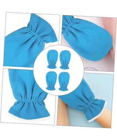 POPETPOP 4 Pairs Maintenance Care Gloves Spa Wax Hand Cover Nourishing Hand Care Tool Paraffin Hand Treatment Gloves Paraffin Wax Covers Hand Use Flannel Work Short Boots - Buy Online on GoSupps.com