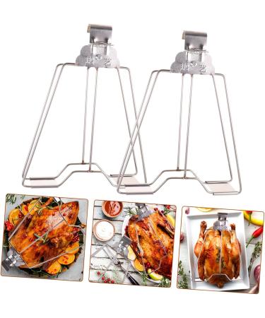 Alipis 2pcs Roast Chicken Sandwich with Salted Duck Grill Fish Barbecue Clip Practical Barbecue Clip Bold O0042HA4SUF6UN8I54TZGQKJ0 - Buy Online on GoSupps.com