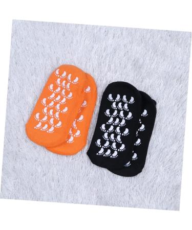 FOMIYES 2 Pairs Treat Dry Heel Foot Moisturizer Socks Women Floor Socks Ladies Socks Whitening Cotton Socks Repairing Dry Feet Socks Spa Gel Socks Open Toe Socks Man Moisturizing - Buy Online on GoSupps.com