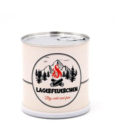 Candle - crackling candle - mini campfire - summer gift