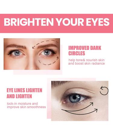  Dyceittdia Set of 2 eye creams with rosehip brightens the eyes reduces puffiness and fine lines firms the eye contour 2 x 3 g eye cream - Buy Online on GoSupps.com
