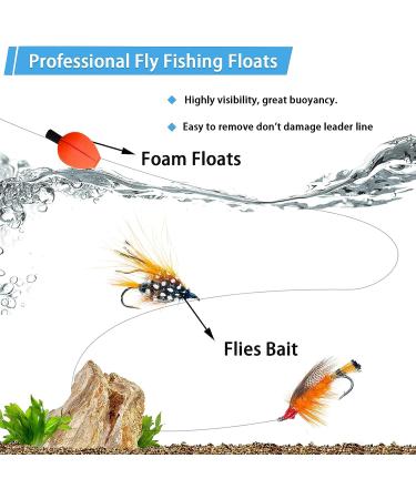 Gourami Trout Float Fly Fishing Indicators Bobbers Red 15 pcs - High-Quality Fishing Accessories - Buy Online on GoSupps.com