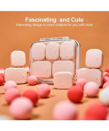 UNI-AOSA Travel Pill Organizer - 10 Compartments, Pink, Moisture & Water Proof, BPA-Free - Buy Online on GoSupps.com