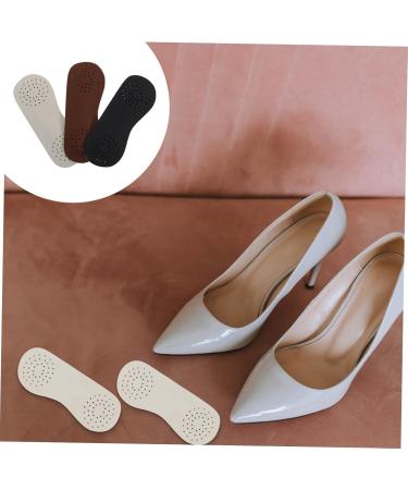 FRCOLOR Non-Slip Heel Stickers - 3 Pairs Heel Pads & Inserts for High Heels | Shoe Grip & Foot Protectors - Buy Online on GoSupps.com