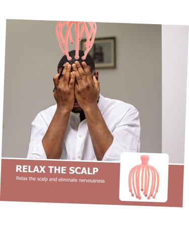 Buy TOVINANNA Head Massager - 2 STK Stainless Steel Headgear & Octopus Back Scratch Massage Device - International Shipping Available - Buy Online on GoSupps.com