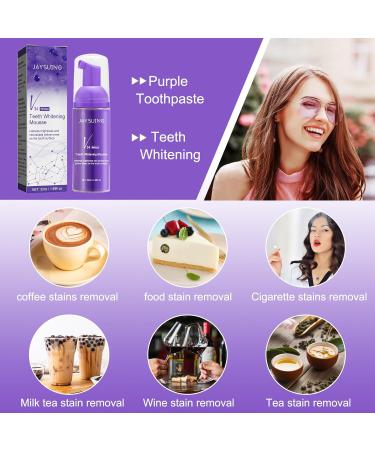 Lila V34 Violet Toothpaste - Whitening & Stain Removal | Deep Stain Repair & Gum Health - Buy Online on GoSupps.com