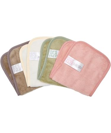 Danielle Creations Eco-Friendly Reusable Makeup Remover Cloths - Multipack Box of 4 Pastel Multi 4 Count - Buy Online on GoSupps.com