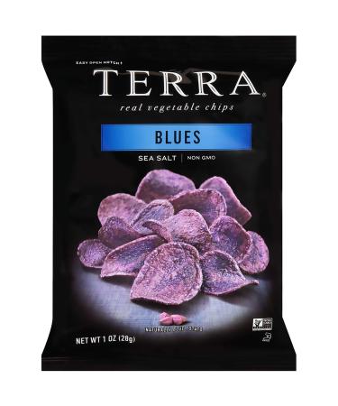 Terra Sweet Potato Vegetable Chips No Salt Added 1.2 Oz (Pack of 24)