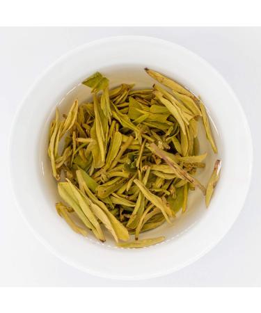 oriarmcha Dragon Well Longjing Green Tea Loose Leaf - Chinese Long Jing Green Tea Leaves - Yuqian 1st Grade 250g Ziplock Resealable Bag Long Jing Tea 250g (Pack of 1) - Buy Online on GoSupps.com