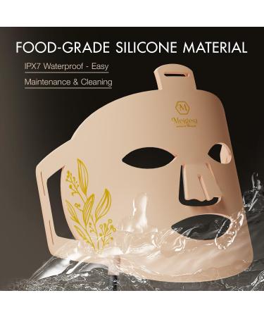 Red Light Therapy Mask | 3 Energy Modes | 560 Beams | Rechargeable | Lightweight & Auto-Off | Perfect Gift for Her - Buy Online on GoSupps.com