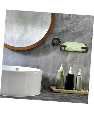 Ciieeo 2pcs Stainless Steel Soap Holder Dish Sink Storage Rack Holder Dispenser Stand Soap Holder for Shower Wall Metal Tub Self Draining Saver Sink Soap Holder Drain Rack Soap Net Sponge - Buy Online on GoSupps.com