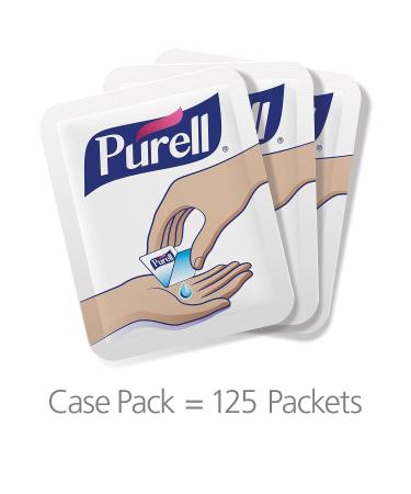 PURELL SINGLES Advanced Hand Sanitizer Gel - Fragrance Free - 125 Count Travel-Size Packets - Buy Online on GoSupps.com