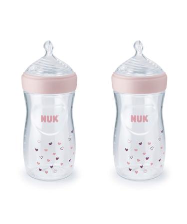 NUK Simply Natural Baby Bottles Colors may vary 9 oz 2-Pack Colors may vary 5 ounces
