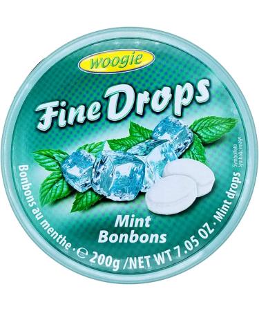 Woogie Fine Drops Hard Candy Tin - Lemon Mint and Wild Berries Flavours 200 g - Pack of 3 Fruit Candy Tin Cans - Buy Online on GoSupps.com