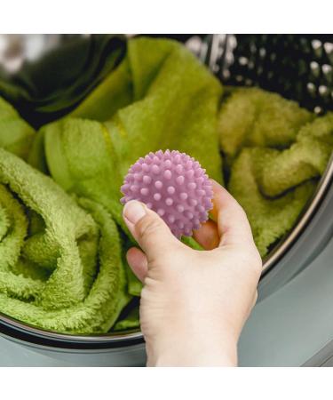 Dryer Balls Laundry | Washing Balls - Reusable Washing Machine Dryer Cleaning Soften Clothes Wash Ball Zorq Pink - Buy Online on GoSupps.com