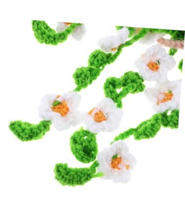 COHEALI Car Decor House Decorations for Home Crochet Crafts Hanging Basket Interior Rearview Mirror - Buy Online on GoSupps.com