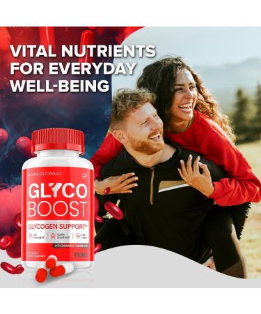 Glyco Boost Capsules GlycoBoost Advanced Supplement All Natural Formula to Maintain Healthy Levels Maximum Strength Formula Glyco Boost Pills Reviews (3 Pack - 180 Capsules) - Buy Online on GoSupps.com