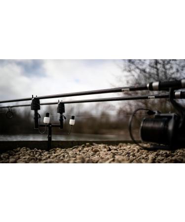 Buy New Direction Tackle White Bobbin T3 Pro - 2 Rod Set with Black Chain & Adjustable Line Clip | Ideal for Carp Fishing - Buy Online on GoSupps.com