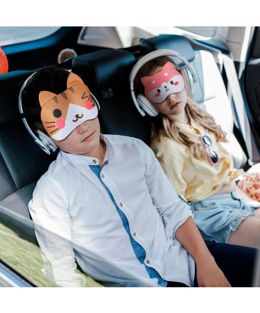 Ramede 12 Pcs Cute Flamingo Cat Unicorn Sleep Masks for Kids and Adults - Buy Online on GoSupps.com