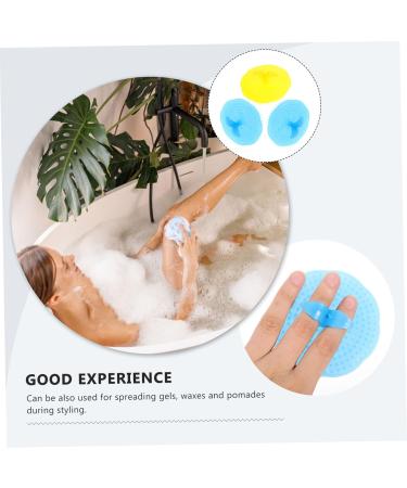 Fomiyes 6-Piece Shower Brush Set - Silicone Scalp Massage & Skin Cleaning - Deep Tissue Triggering Point Bathing Brush - Buy Online on GoSupps.com