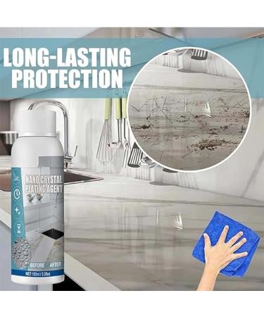 Stone Nano Crystal-Plating Agent Stone Ceramic Polishing Nano Coating Crystal Plating Scratch Repair Agent for Marble (2pcs) - Buy Online on GoSupps.com