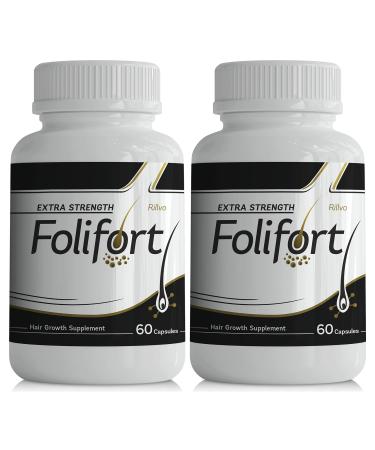(2 Pack) Folifort Hair Growth (120 Capsules)