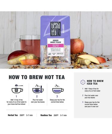 Tiesta Tea - Top Loose Leaf Tea Gift Box | 5 Pouches | High to Non-Caffeinated | Hot & Iced Tea Variety Pack with Green, Herbal, Black & Fruit Tea Bags - Buy Online on GoSupps.com