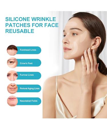 Forehead Wrinkle Patches 160Pcs - Overnight Facial Treatment for Fine Lines & Wrinkles - Buy Online on GoSupps.com