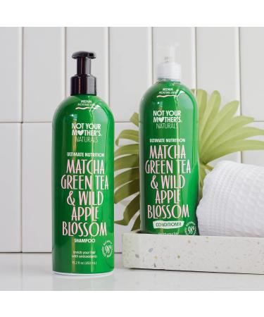 Superhairpieces Afro Hair Comb with NYM Naturals Matcha Green Tea and Wild Apple Blossom Shampoo and Conditioner 450ml Set (3 items) - Buy Online on GoSupps.com