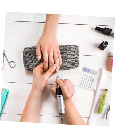 Ipetboom 1 Set Nail Polisher Nail Art Accessories Nail Grinders Diamond Tipped Drill Bit Cleaning Kits Rotary Polishing File Acrylic Gel Remover Corundum Nail Drill Tungsten Steel - Buy Online on GoSupps.com