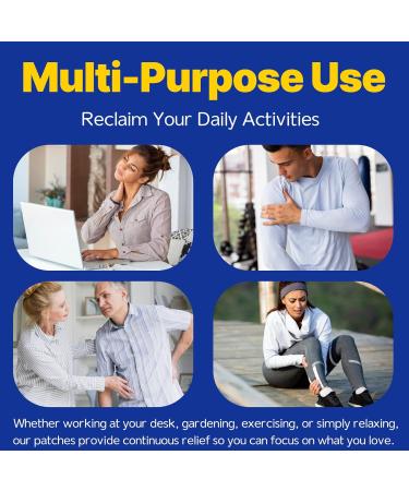 Pharmacy Choice 4% Lidocaine Pain Relief Gel Patches Maximum Strength Numbing Gel Patch for Back Shoulder Muscle Joints Knee Pain Relief 30 Counts - Buy Online on GoSupps.com