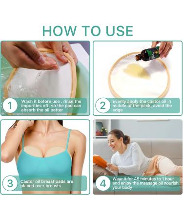 Organic Massage Oils | Diacinus & Castor Oil for Better Sleep Detox & Digestive Health - Buy Online on GoSupps.com