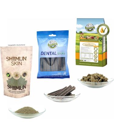 Bellfor Feeding Set for German Shorthair Grain-Free Chicken Dry Food 4 kg Dental Sticks 100 g and Food Additive for Skin and Coat Care 80 g - Buy Online on GoSupps.com