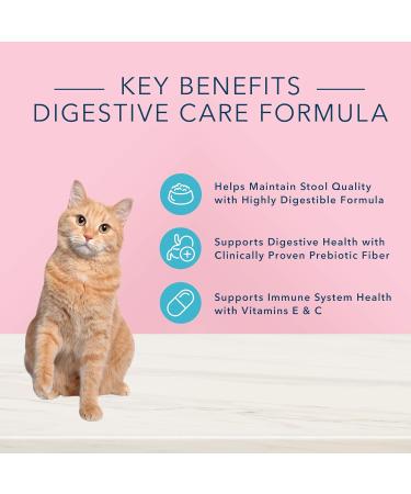 Blue Buffalo True Solutions Natural Digestive Care Adult Wet Cat Food Brown 5.5 oz (Pack of 24) Digestive Care Wet Cat Food - Lg Size - Buy Online on GoSupps.com