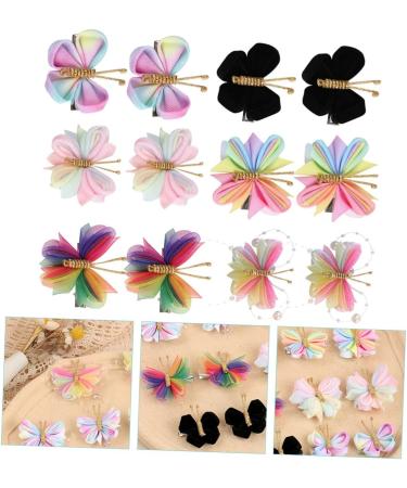 Beaupretty 24 Pairs Butterflies Hair Clips for Butterfly Hair Accessories Girl Bows Butterflies Hair Barrettes Hair Pin Hair Clips Mini Small Metal Issue Card Braided Child - Buy Online on GoSupps.com