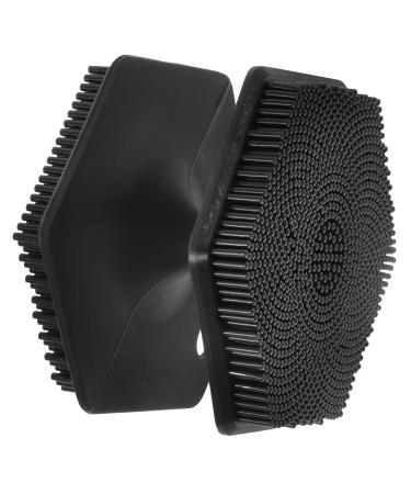 MAGICLULU Face Brush Face Cleansing Brush Scrubber Face Cleansing Brush for Blackhead Silicone Facial Scrubber Silicone Facial Cleansing Brush Silicone Face Scrubber Silica Gel Double Head