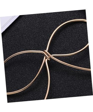 FRCOLOR Vintage Hair Clips Hollow- Out Hairpin Metal Hair Barrettes Bridal Hair Clip Metal Hair Clips Metal Hairclip Bows for Hair Womens Hair Clips Women Hair Pin Bride Wedding Headgear - Buy Online on GoSupps.com