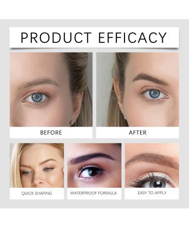  G n rique 4 Tip Eyebrow Pen Long Lasting Eyebrow Tint Brown Waterproof Tint Sweat Resistant Makeup Perfect for Natural Looking Brows Women and Girls 1 Piece - Buy Online on GoSupps.com
