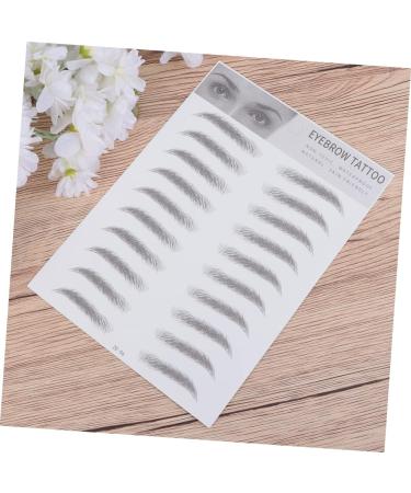 Beavorty 4 Pcs 3d Eyebrow Stickers Natural Eyebrow Shaper Eyebrows Artificial Eyebrow The Lazy Water Proof 6d - Buy Online on GoSupps.com