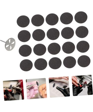 minkissy 4 Sets Nail Polishing Sheets Sanding Paper Pedicure Supplies Manicure Grinding Slices Grinding Abrasive Sand Paper Foot Sanding pad Replaceable Stainless Steel Sandpaper Sheet - Buy Online on GoSupps.com