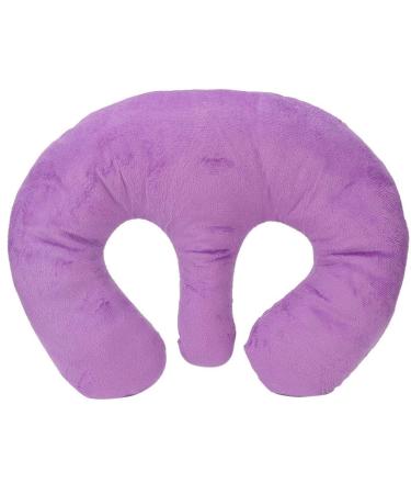 Breast Pillow Feminine Bolster Breast Pillow for Massage Beauty Salon Breast Support Pillow Soft Cotton Fabric SPA Massage Chest Pillow Pad Cushion(Purple)