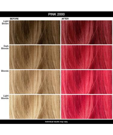 IGK Color Depositing Mask in Pink 2000 (Bright Fuchsia) - Conditioning, Hydrating, and Shine-Enhancing Formula | Vegan & Cruelty-Free - Buy Online on GoSupps.com