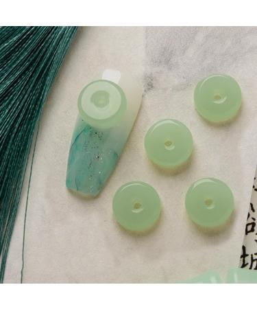 FEIlei Peace Buckle Nail Charms Glass Nail Rhinestones Flat Back Nail Gems Nail Decor - Buy Online on GoSupps.com