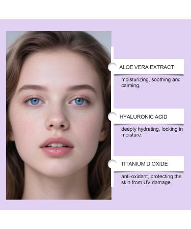 OLLZPJFPK Ivory White Moisturizing Essence BB Cream Lightweight Natural Concealer Smooth and Hydrating Long-lasting Daily Commute Bare Makeup Base Cream - Buy Online on GoSupps.com