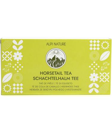  Alpi Nature Alpi Nature Horsetail Herb 80 Tea Bags 80g (4 Boxes of 20 x 1g Tea Bags) Dried Horsetail Herbal Tea - Buy Online on GoSupps.com