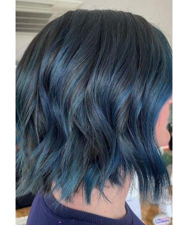 Crazy Color Metallic Sapphire Semi-Permanent Hair Dye - Deep Blue Vegan Formula | 200ml - Buy Online on GoSupps.com